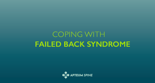 Coping with Failed Back Syndrome